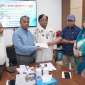 ঠাকুরগাঁওয়ে ইএসডিও’র পিএফ ও গ্র্যাচুইটি ও অন্যান্য সুবিধাদির চেক বিতরণ