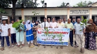 ঠাকুরগাঁওয়ের গোয়ালপাড়া উচ্চ বিদ্যালয়ে বৃক্ষরোপন কর্মসূচী
